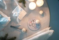 Moomin coaster Let it Snow Ø10cm