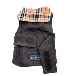 Gustaf & Evita Trench Svart/Beigerutig