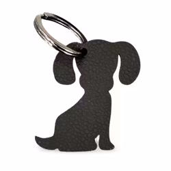 MILLE W NORDISK DESIGN Key Ring Dog, Black