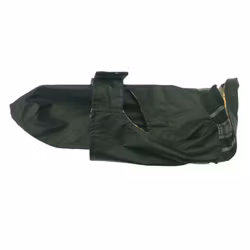 Waterproof coat with tartan lining, Green