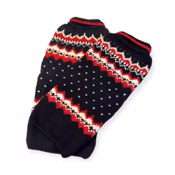 Ski Sweater Dog, Navy Blue