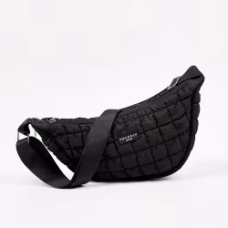 Cocopup Crescent Crossbody Bag, Onyx