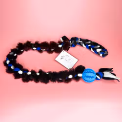 Handgjord Hundleksak Snuggle Rope med Boll