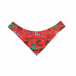 PawStory Merry Reindeer Bandana