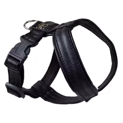 Gustaf & Evita Hundsele Pro Skinn Svart