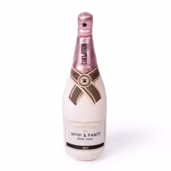 Pink Champagne Squeaky Toy