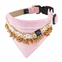 Hundhalsband Aurora Boho Bandana Pink