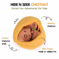Chestnut Squeaky Toy - Level 2