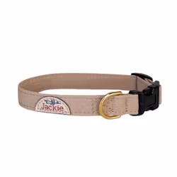 Jackie Hundhalsband Click-Lock Beige