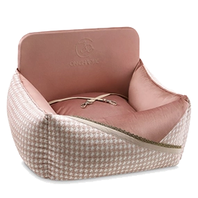 Glamour Rosa, Bilstol för hund