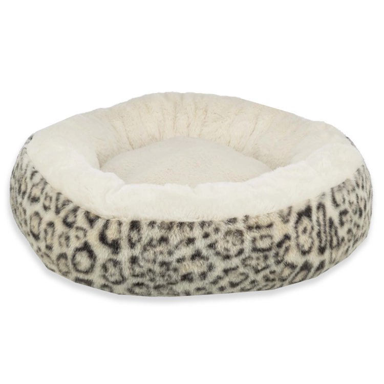Hundbädd Snow Leopard Donut