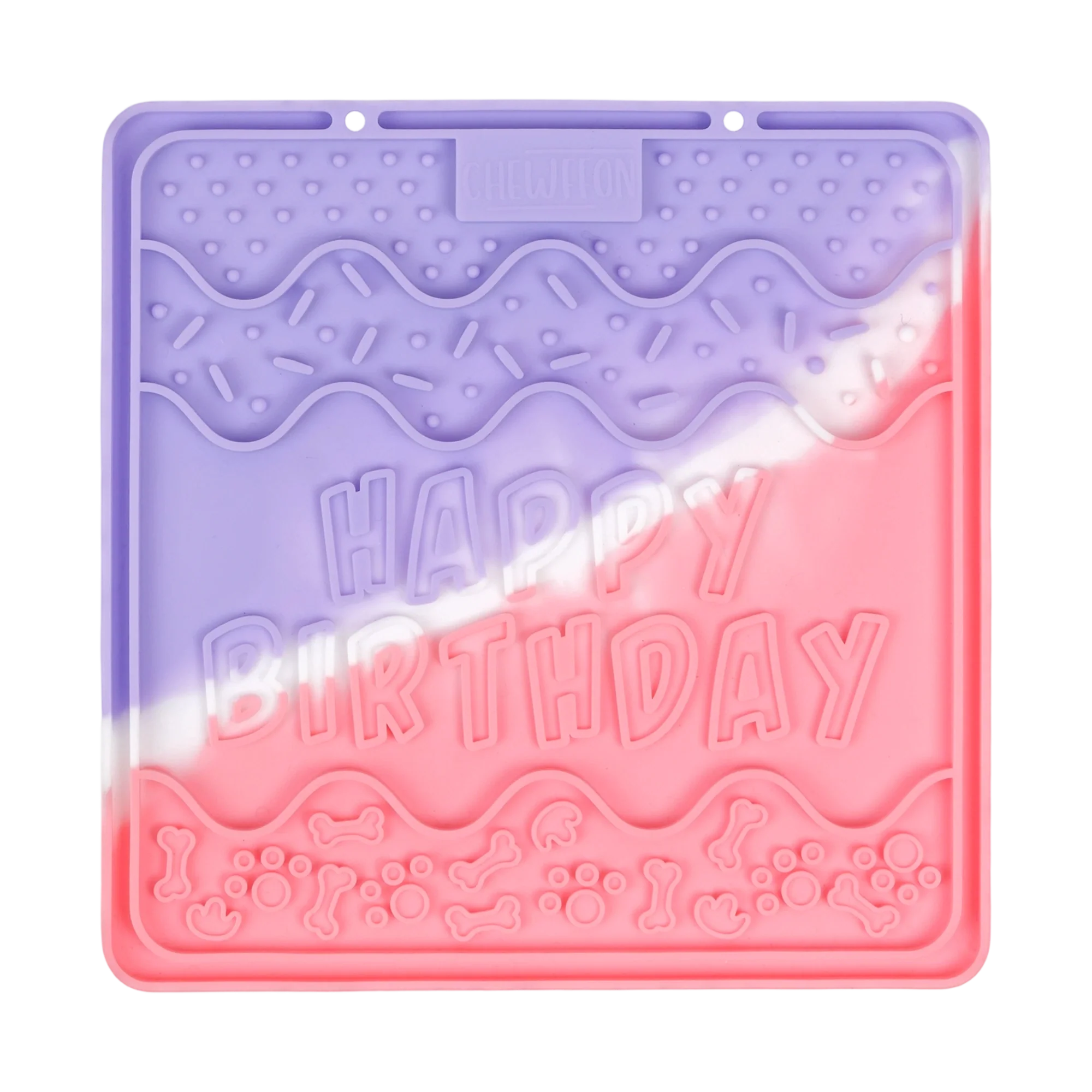 Birthday Silicone Licking Mat - Lavender Dream