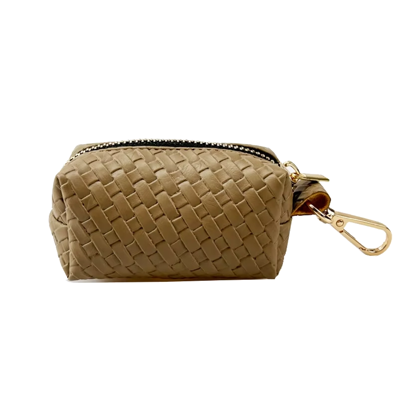 Bajspåsehållare Taupe Braided