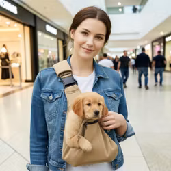 Sling Pet Carrier, Beige