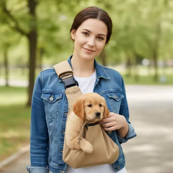 Sling Pet Carrier, Army Green