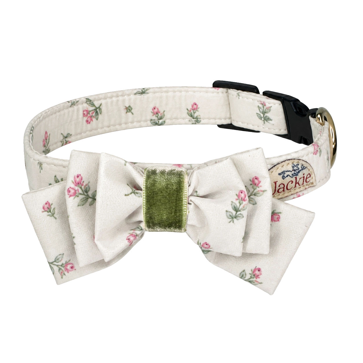 Jackie Halsband Bow Click-lock Rose Garden