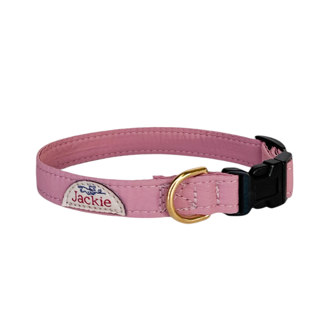 Jackie Hundhalsband Click-Lock Rosa