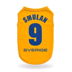 Personlig Sverige-tröja för hund