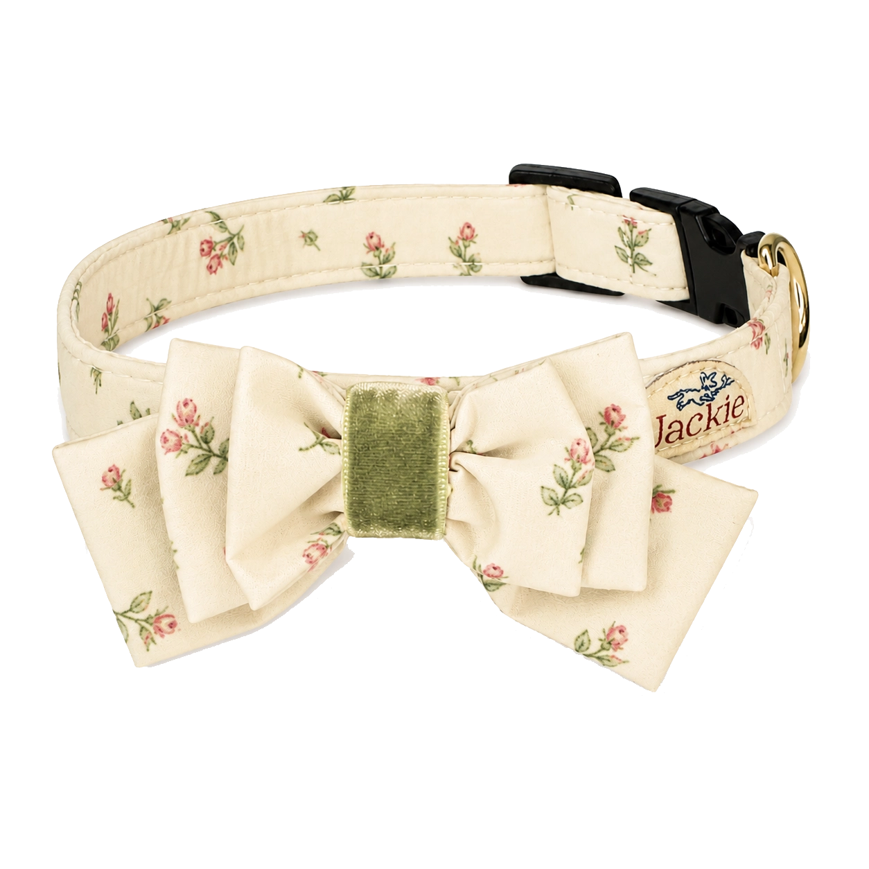 Jackie Halsband Bow Click-lock Rose Garden