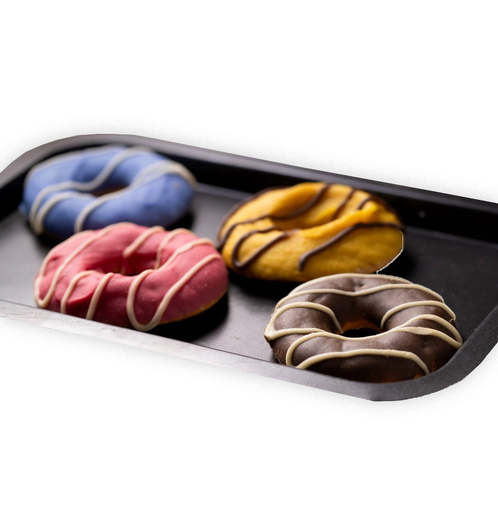 Doggy Doughnut – Spannmålsfri Hundmunk med Jordnötssmör & Sockerfri Glasyr