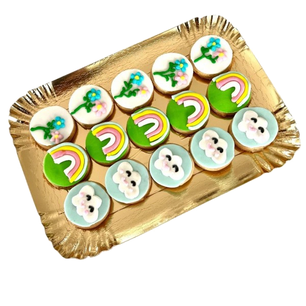 Dolci Impronte Summer Cupcakes – Handdekorerade Små Hundkakor från Italien