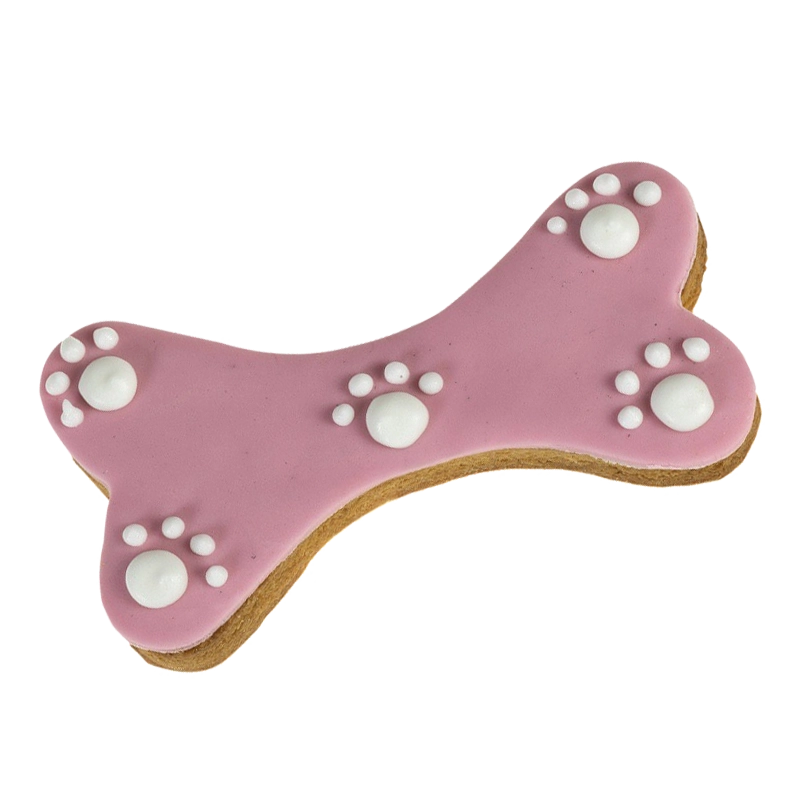 Dolci Impronte Small Bone Cookie Rosa