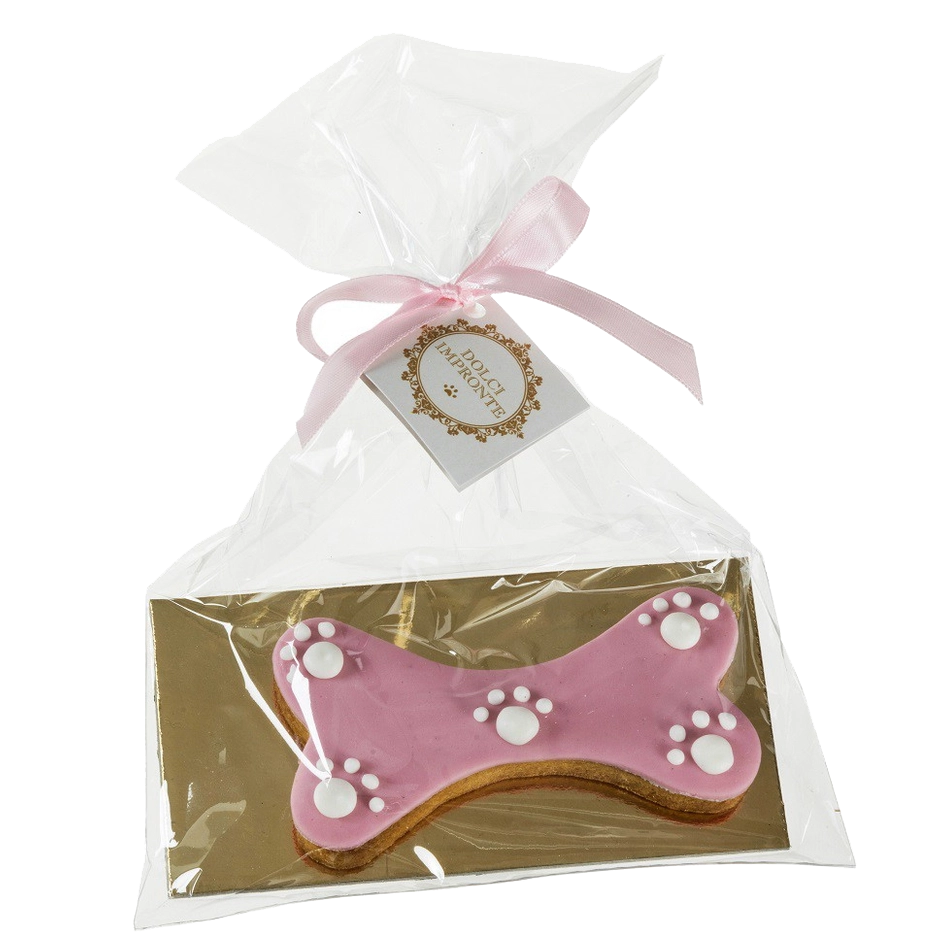 Dolci Impronte Small Bone Cookie Rosa