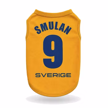 Personlig Sverige-tröja för hund