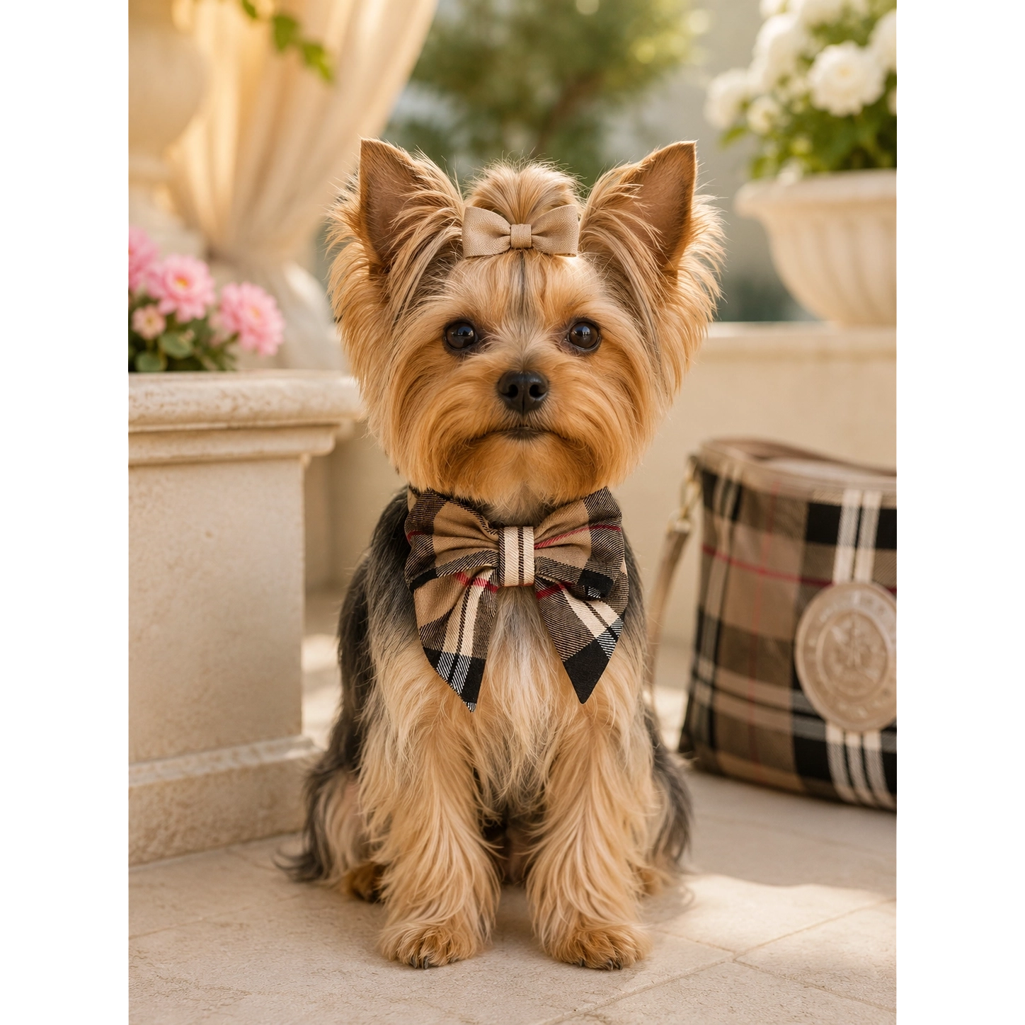 Dublin Sailor Bow Brown – Elegant Hundrosett