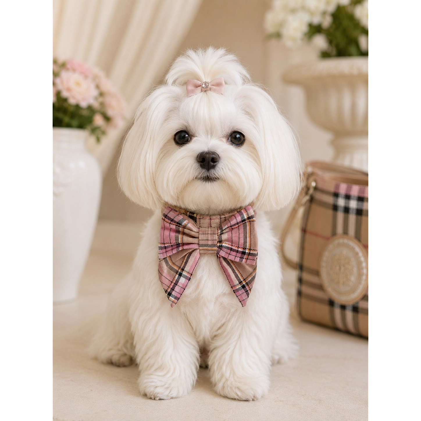 Dublin Sailor Bow Pink – Elegant Hundrosett