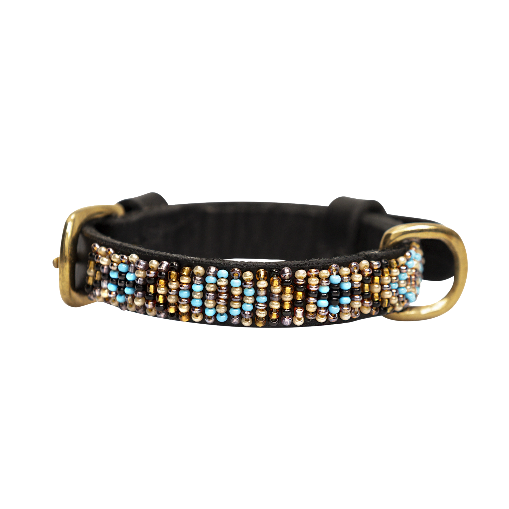 Zinj Design Hundhalsband Micro Ombima Turquoise
