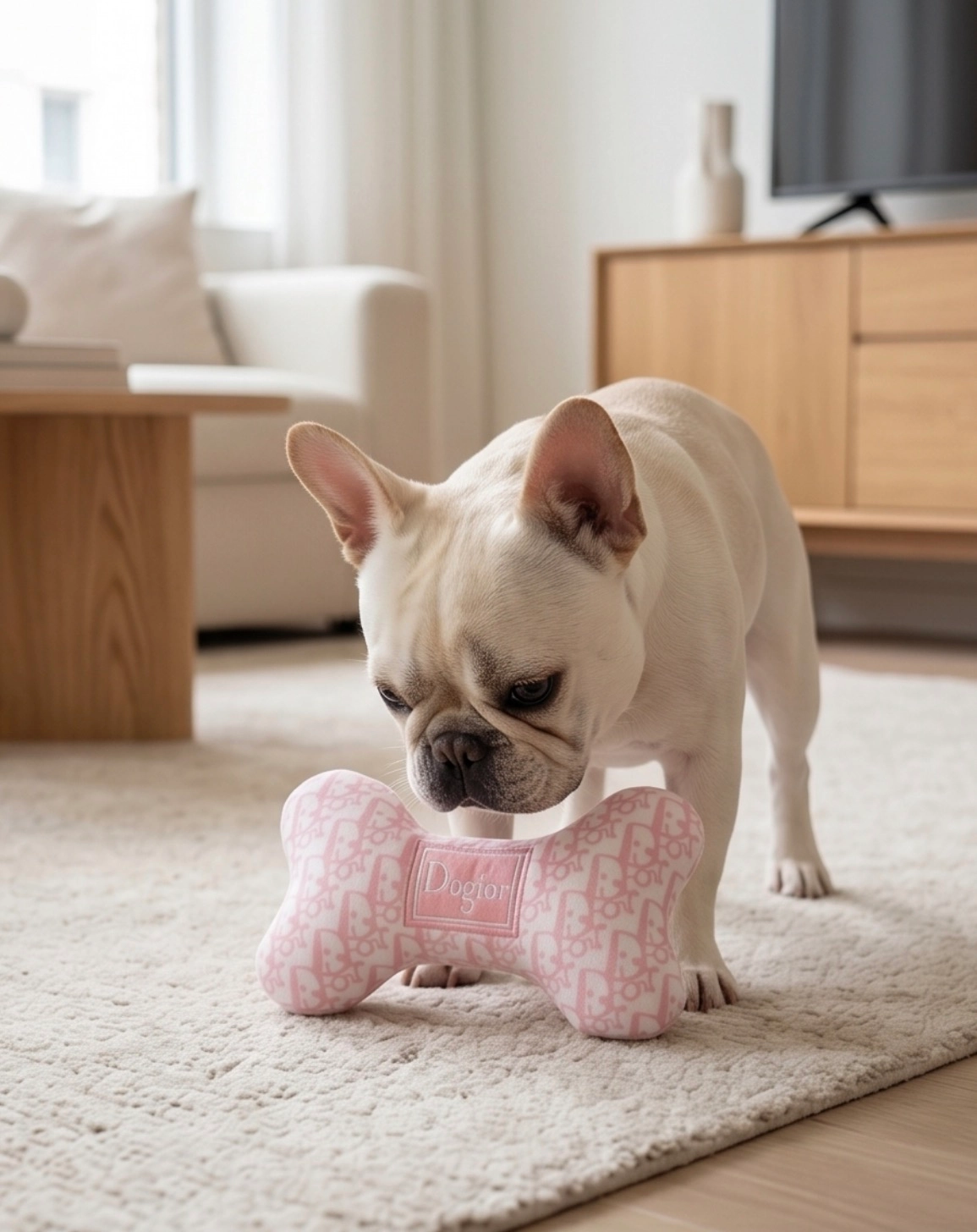 Dogior Bone Pink, Hundleksak