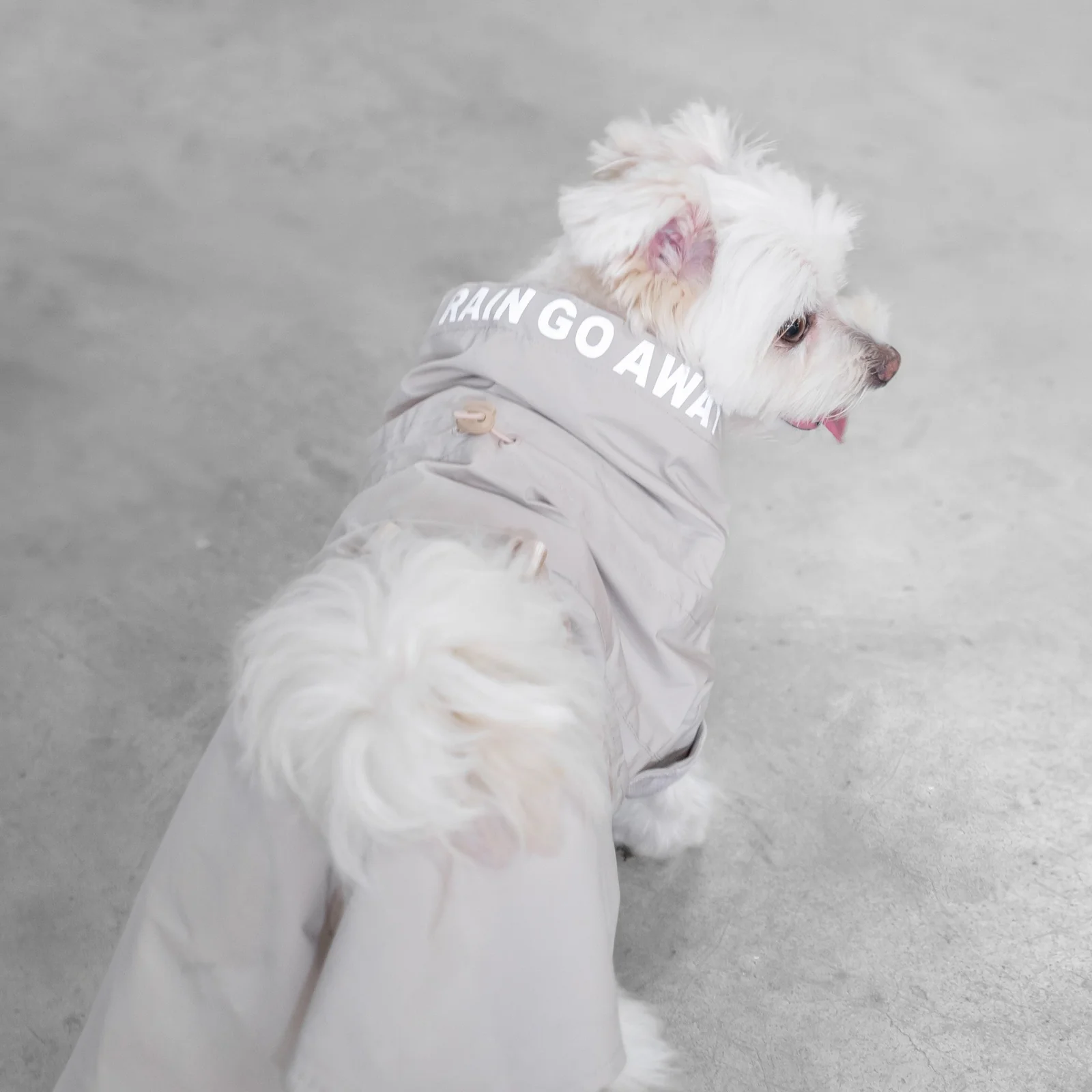 Pups & Bubs Lumi Raincoat (Sand)