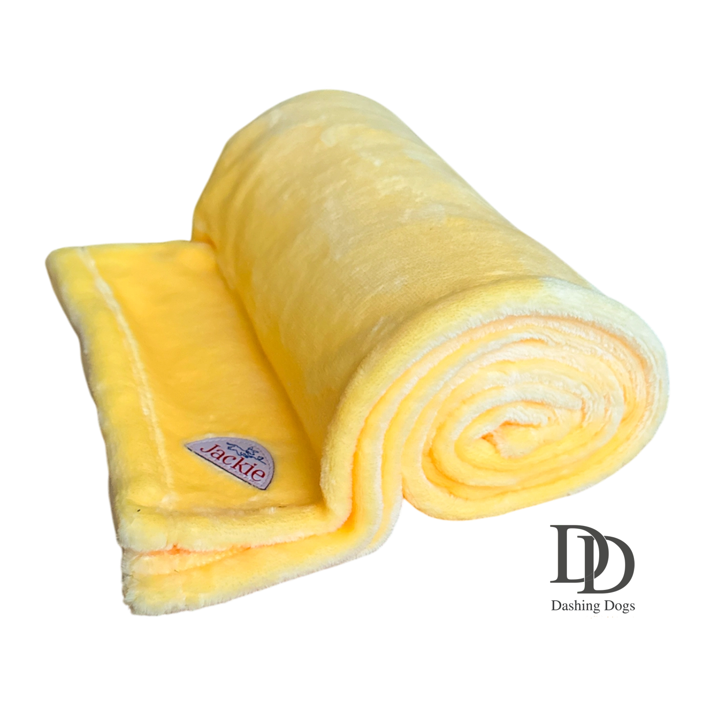 Hundfilt Fleece Ljusgul 70x100 cm
