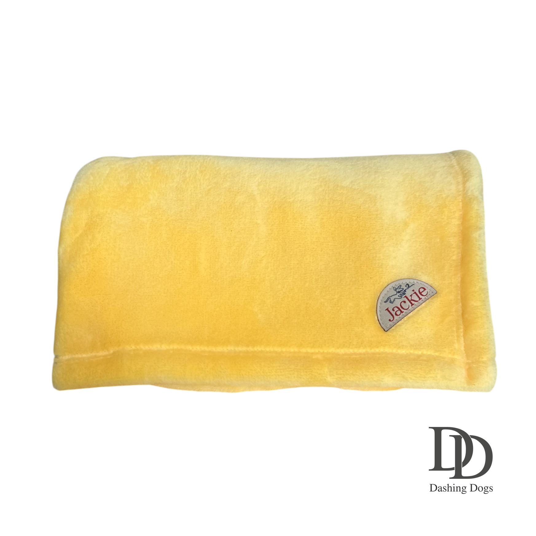 Hundfilt Fleece Ljusgul 70x100 cm