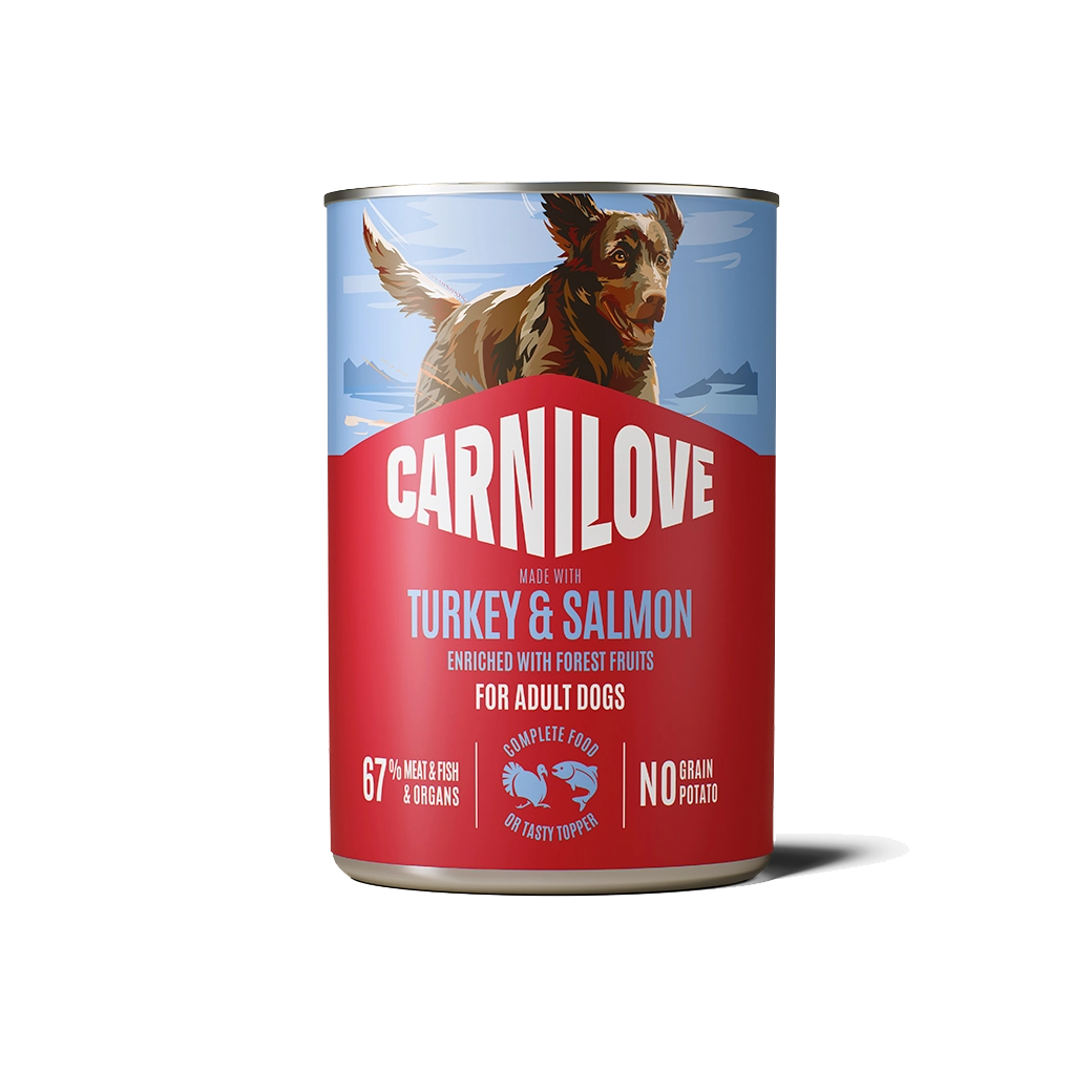 Dog Can Paté Salmon & Turkey 400 g