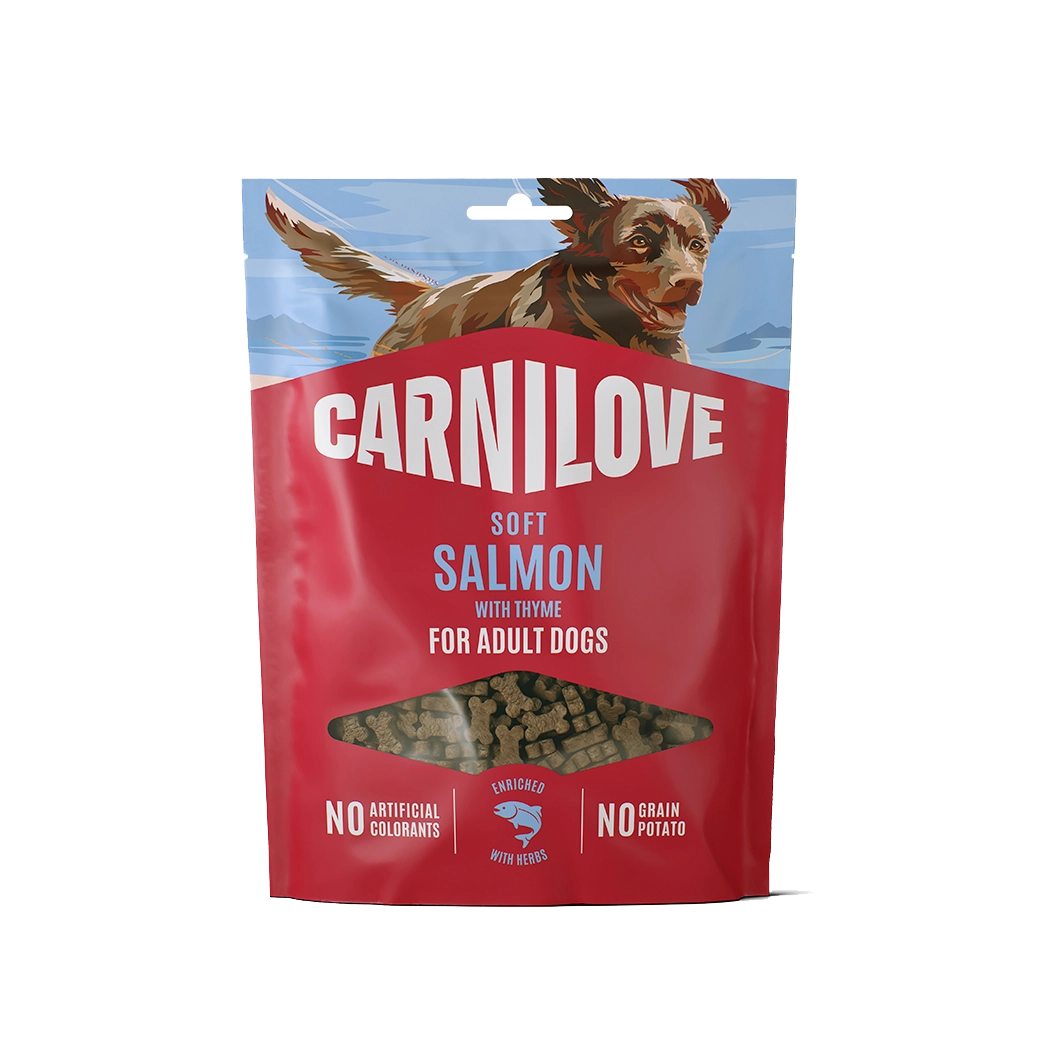 Soft Snack Salmon with Thyme small bite 200 g