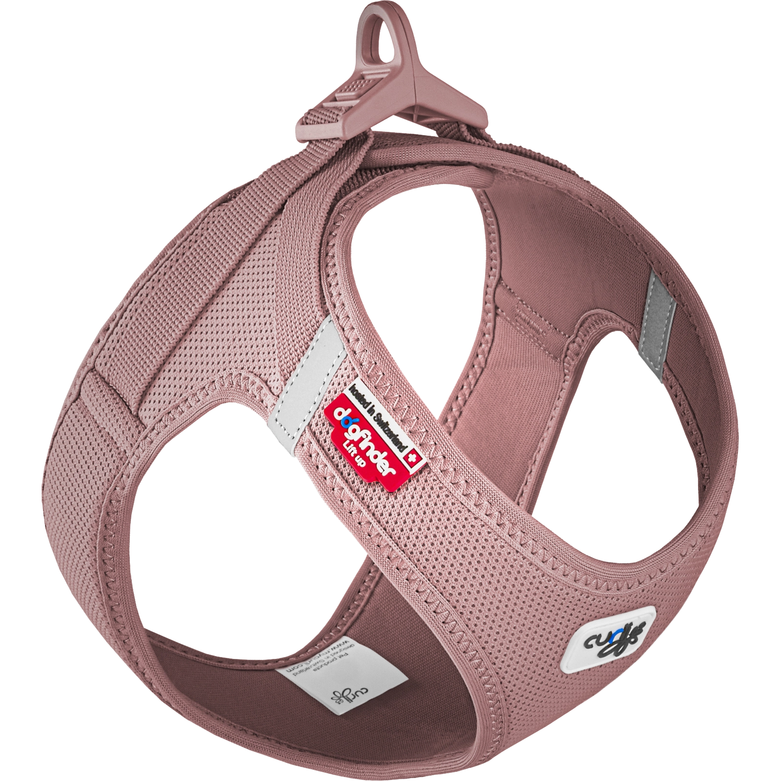 Curli Vest Clasp Step-in Hundsele Rosa