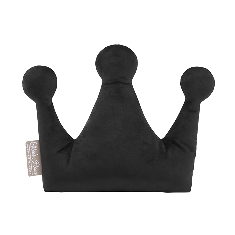 Hundleksak Crown Black