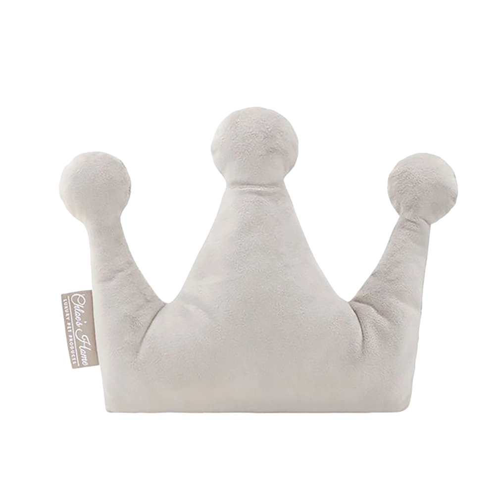 Hundleksak Crown Beige
