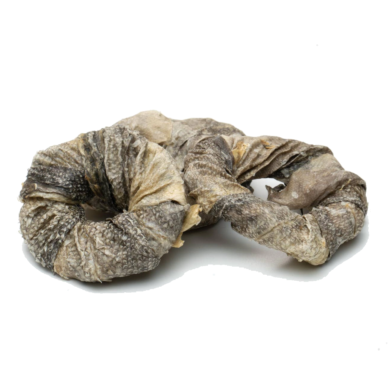 Dried Cod Skin Rings For Dogs 70g