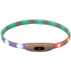 Flash Light Ring Flat USB, Silicon, Multifärg