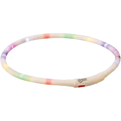 Flash Light Ring USB Multicolor – LED-halsband för hund