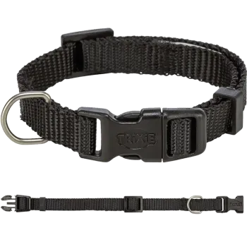 Premium Halsband Snabbknäppning, Svart