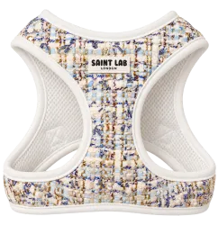 Saint Lab London Classic Tweed Vest Harness - Blue