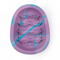 Interactive Dog Lick Bowl Blueberry – Slow Feeder & Slickskål