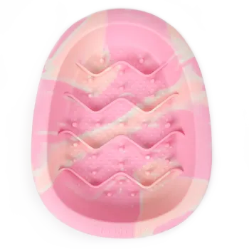 Interactive Dog Lick Bowl Cotton Candy – Slow Feeder & Slickskål