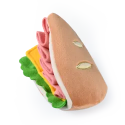 Half Sandwich Snuffle Plush Toy