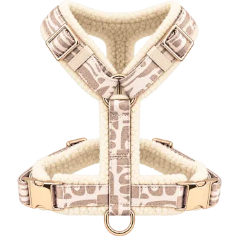 Floofs and Cookies Mauve Harness