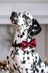 Halsband Bow-tie, Maroon